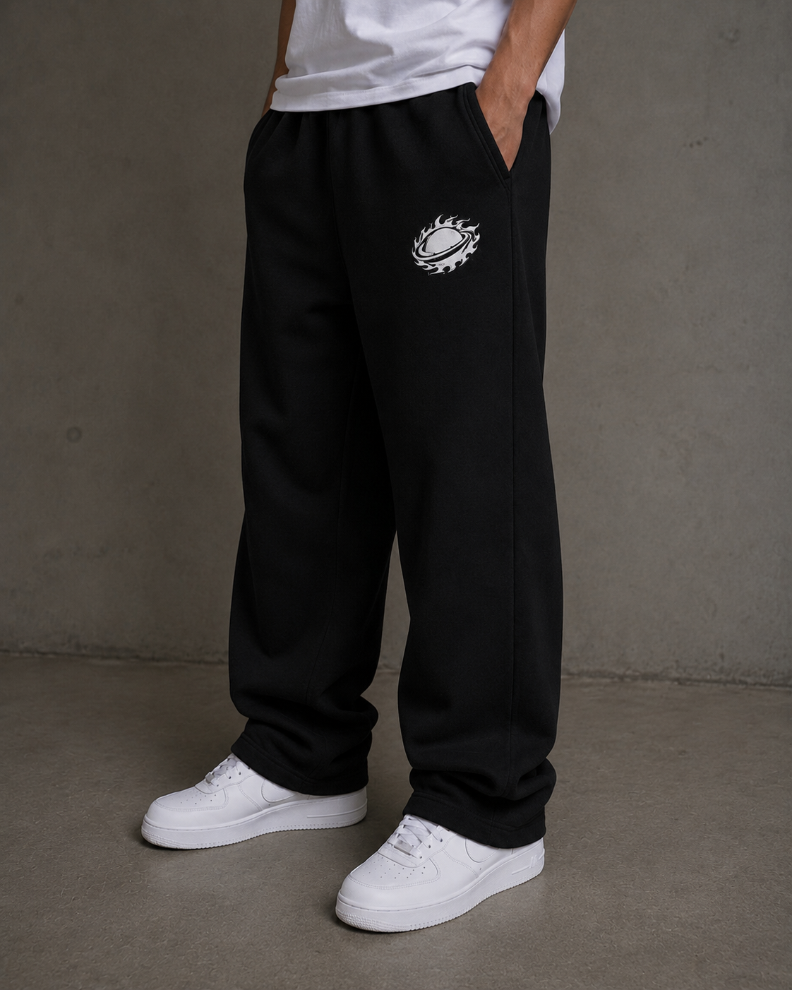 BASE LINE TRACKSUIT BLACK