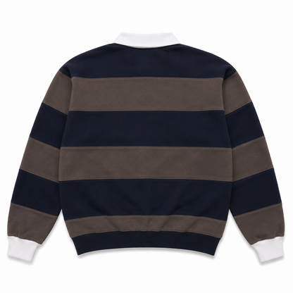 PLAYMAKER RUGBY POLO NAVY/GREY - Surpass The World