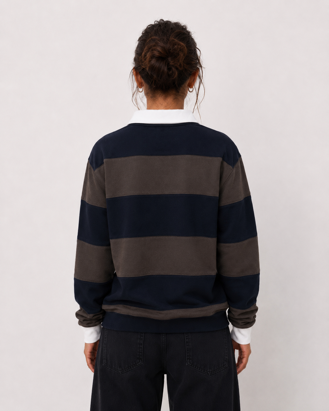 PLAYMAKER RUGBY POLO NAVY/GREY