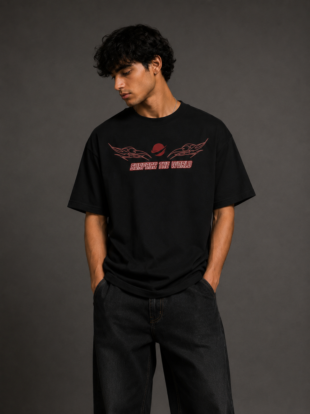 ESCAPE THE CYCLE TEE BLACK - Surpass The World
