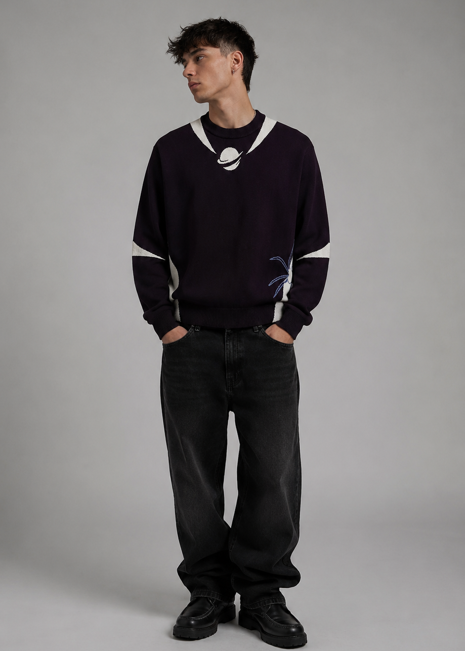 WEB OF CHANGE KNITSWEATER - Surpass The World