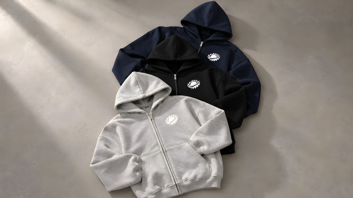 STW Zip Hoodies